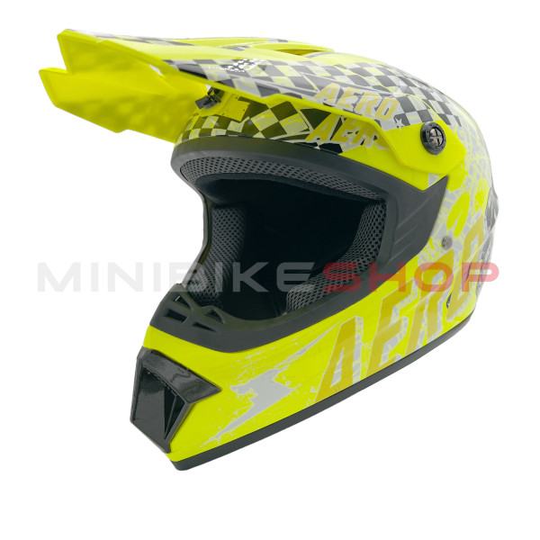 Dječja cross kros kaciga Skeleton