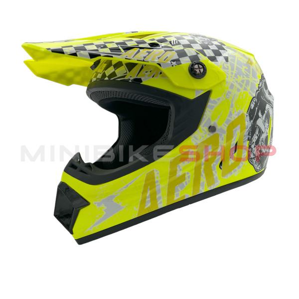 Dječja cross kros kaciga Skeleton