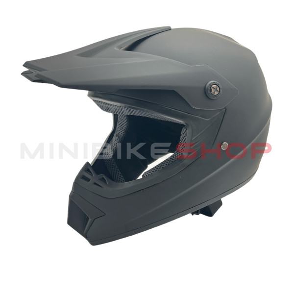 Dječja kaciga Future Crna Mat