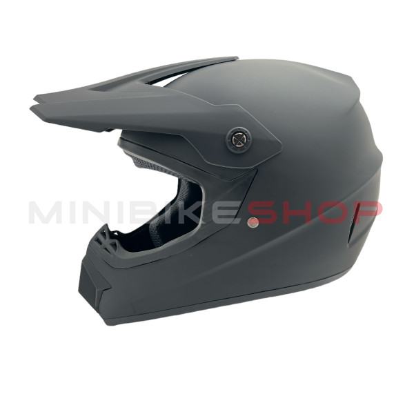 Dječja kaciga Future Crna Mat