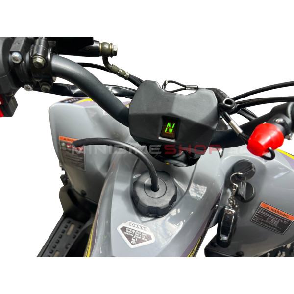 Dječji Kvad Quad ATV MiniRaptor 110cc, sivi