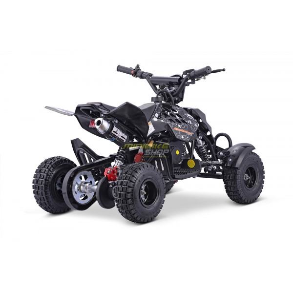 Dječji Mini Quad Nitro 49cc motors repti crni E start 6" kotaci