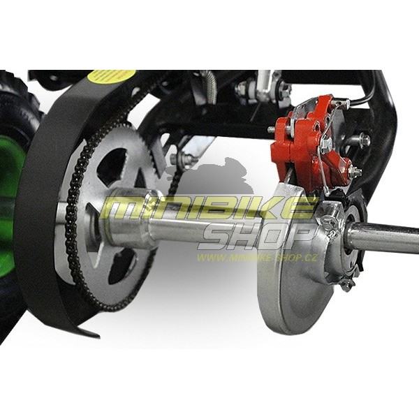 Dječji Mini Quad Nitro 49cc motors repti crni E start 6" kotaci