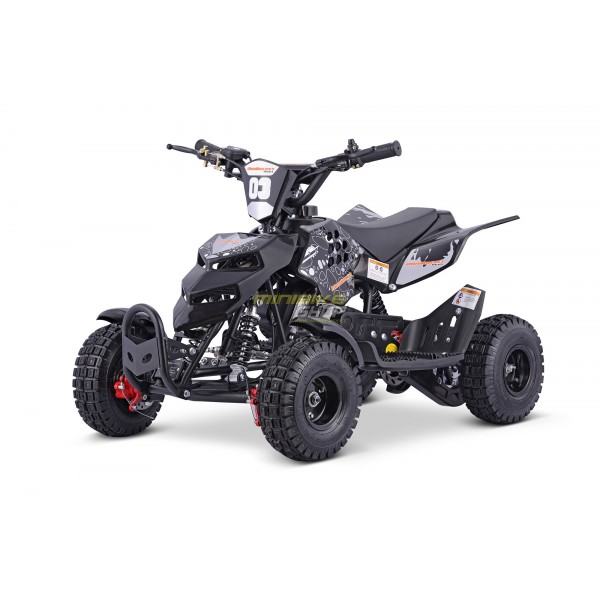 Dječji Mini Quad Nitro 49cc motors repti crni E start 6" kotaci