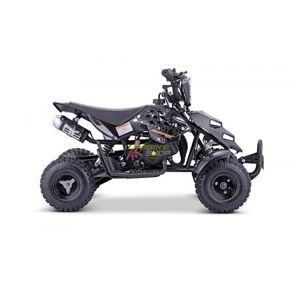 Dječji Mini Quad Nitro 49cc motors repti crni E start 6" kotaci